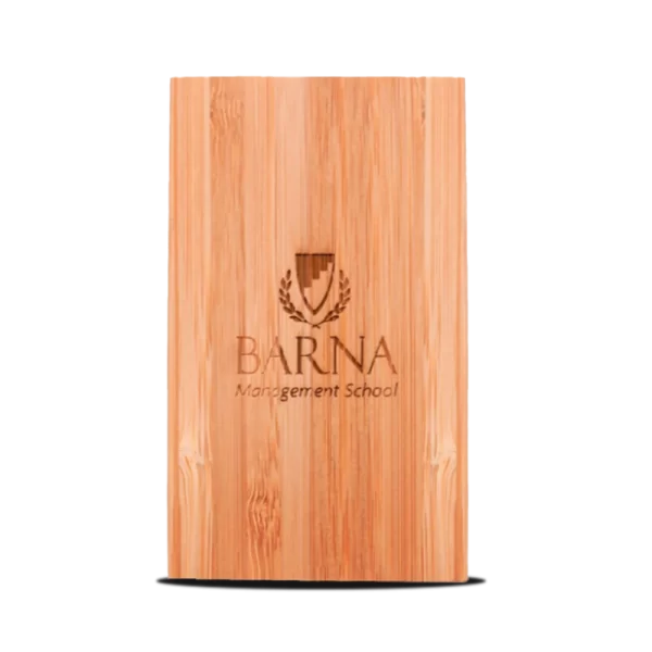 Power Bank En Bambú