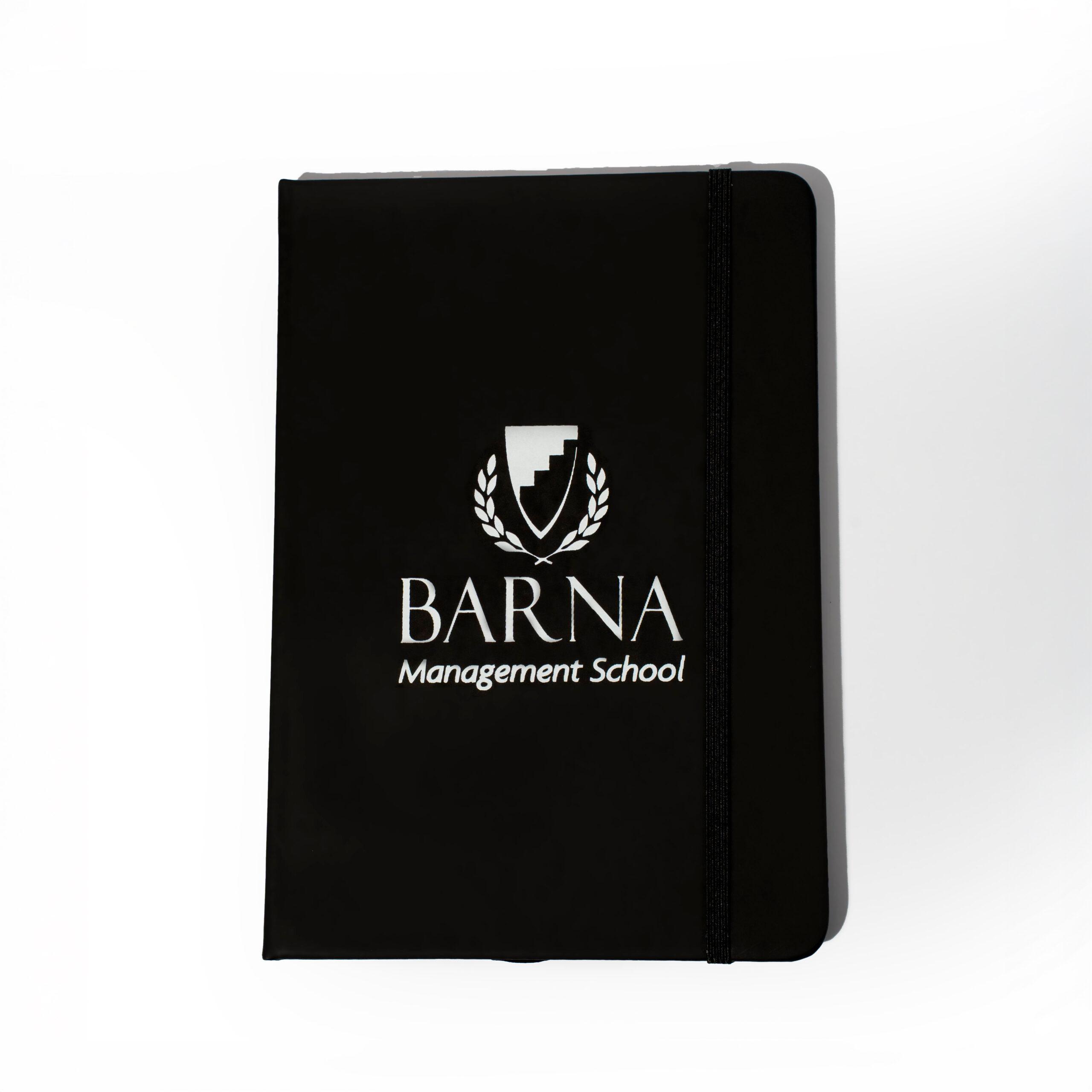 Libreta Barna Negra con Banda Elástica