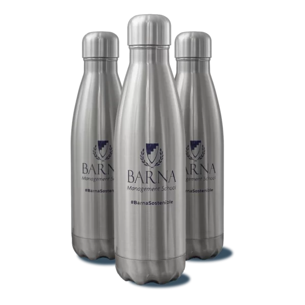 Botella de acero inoxidable